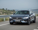 2019 Volvo V60 D4 Inscription (Color: Denim Blue) Front Wallpapers 150x120