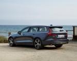 2019 Volvo V60 D4 Inscription (Color: Denim Blue) Rear Three-Quarter Wallpapers 150x120