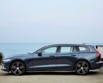 2019 Volvo V60 D4 Inscription (Color: Denim Blue) Side Wallpapers 150x120