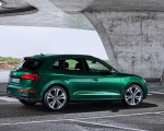 2020 Audi SQ5 TDI (Color: Azores Green Metallic) Rear Three-Quarter Wallpapers 150x120