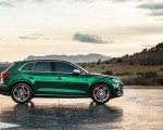 2020 Audi SQ5 TDI (Color: Azores Green Metallic) Side Wallpapers 150x120