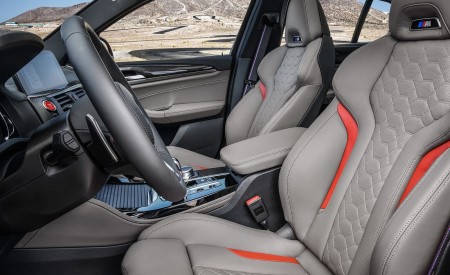 2020 BMW X4 M Competition Interior Front Seats Wallpapers 450x275 (46)