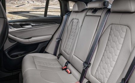 2020 BMW X4 M Competition Interior Rear Seats Wallpapers 450x275 (45)
