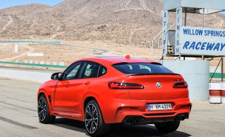 2020 BMW X4 M Competition Rear Three-Quarter Wallpapers 450x275 (17)