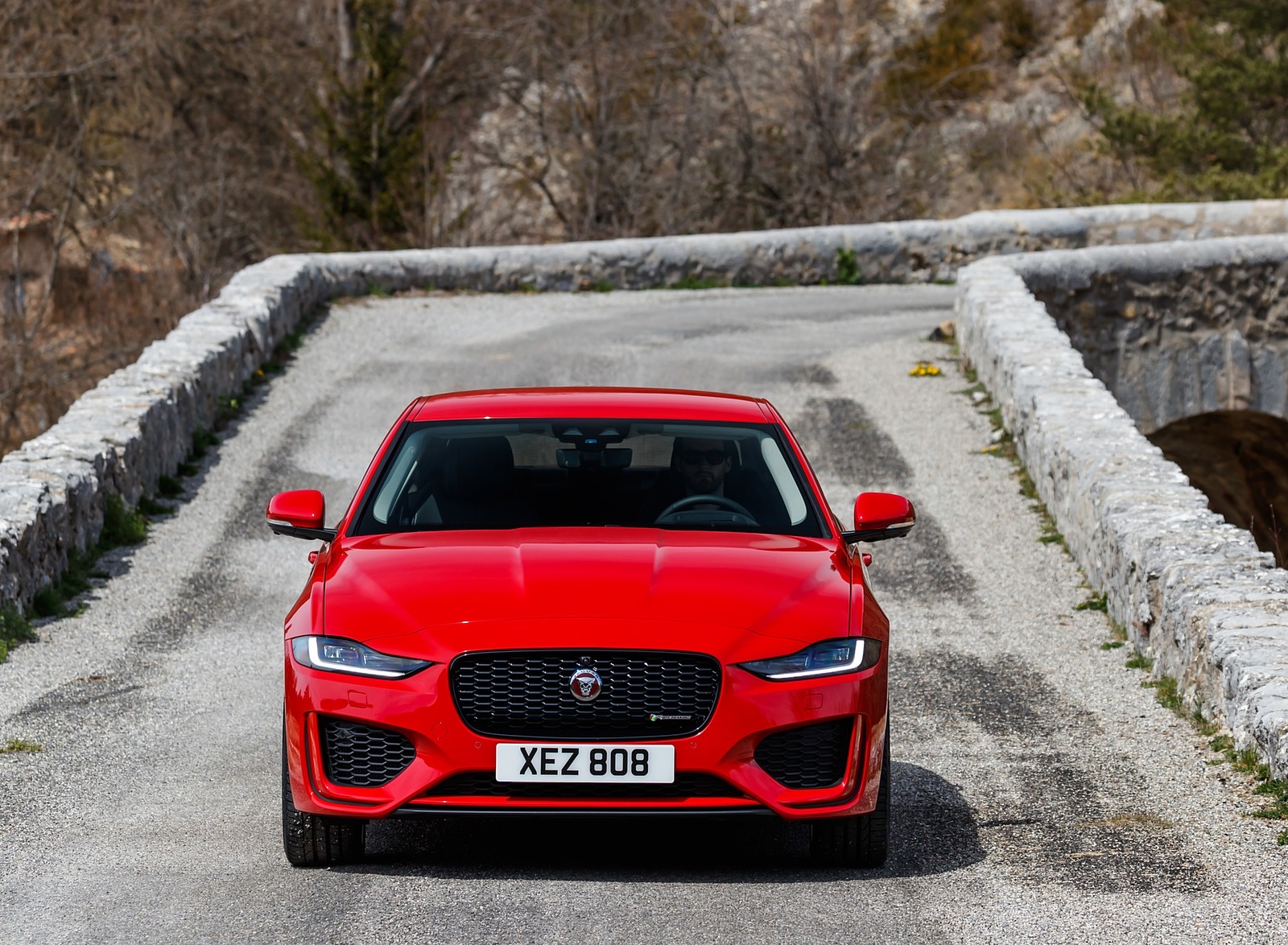 2020 Jaguar XE S R-Dynamic P300 (Color: Caldera Red) Front Wallpapers (12)