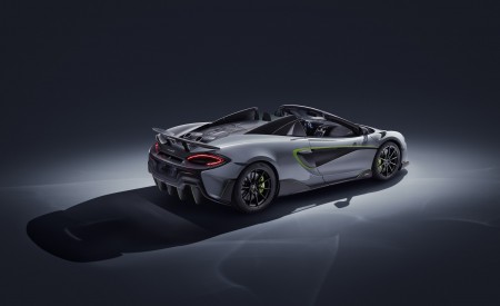 2020 McLaren 600LT Spider by MSO Rear Three-Quarter Wallpapers 450x275 (2)