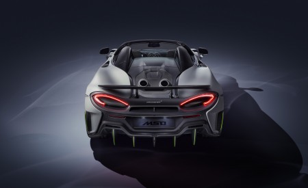 2020 McLaren 600LT Spider by MSO Rear Wallpapers 450x275 (3)