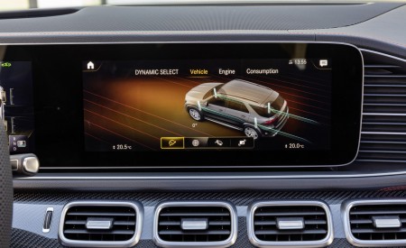 2020 Mercedes-AMG GLE 53 4MATIC+ (Color: Selenite Grey) Central Console Wallpapers 450x275 (43)