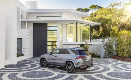 2020 Mercedes-AMG GLE 53 4MATIC+ (Color: Selenite Grey) Rear Three-Quarter Wallpapers 450x275 (24)
