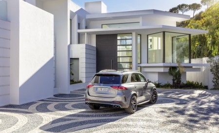 2020 Mercedes-AMG GLE 53 4MATIC+ (Color: Selenite Grey) Rear Wallpapers 450x275 (25)