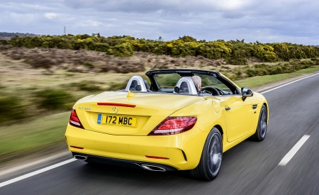 2020 Mercedes-Benz SLC Final Edition (UK-Spec) Rear Three-Quarter Wallpapers 450x275 (6)
