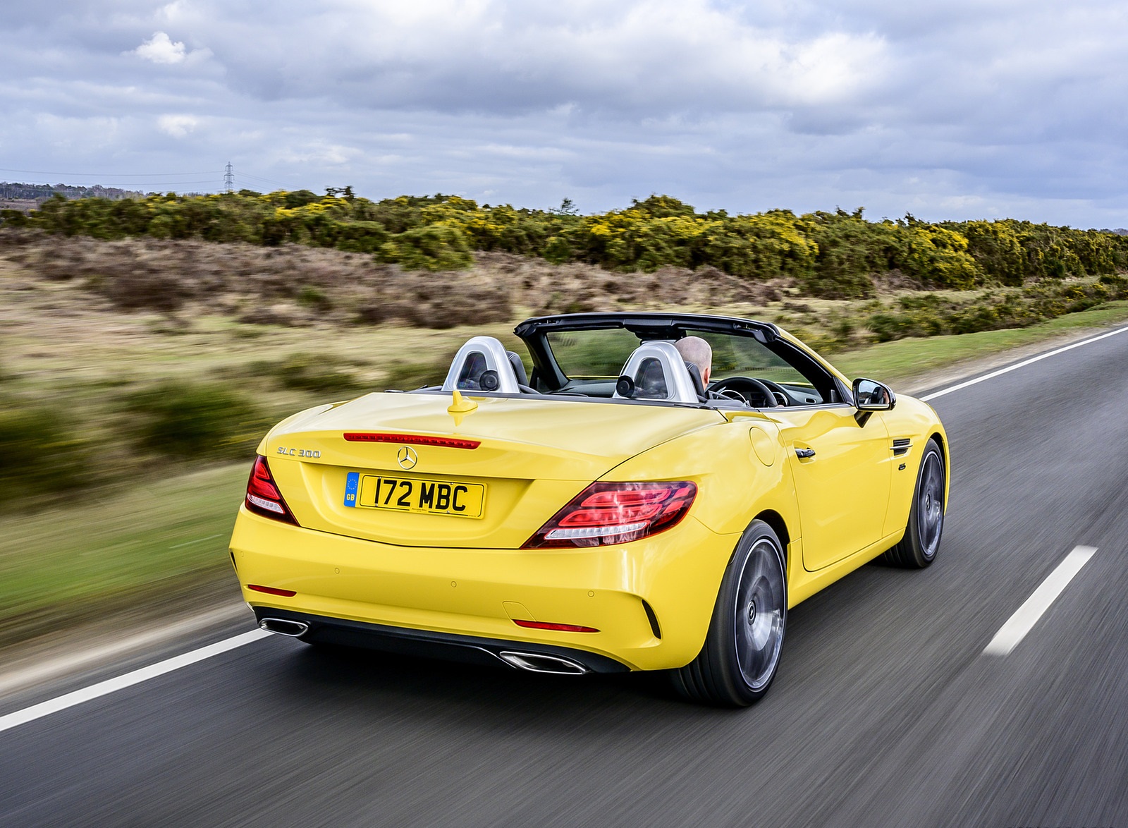 2020 Mercedes-Benz SLC Final Edition (UK-Spec) Rear Three-Quarter Wallpapers (6)