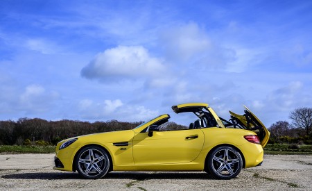 2020 Mercedes-Benz SLC Final Edition (UK-Spec) Side Wallpapers 450x275 (16)