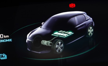 2020 Peugeot e-208 EV Digital Instrument Cluster Wallpapers 450x275 (38)