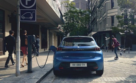 2020 Peugeot e-208 EV Rear Wallpapers 450x275 (53)