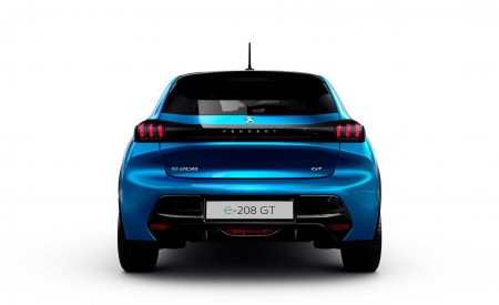 2020 Peugeot e-208 EV Rear Wallpapers 450x275 (81)