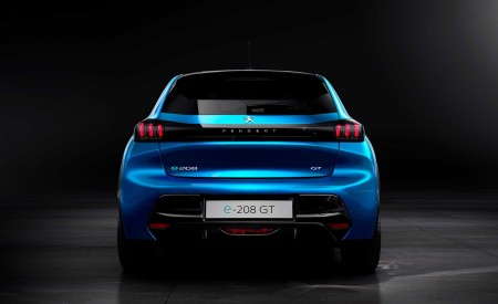 2020 Peugeot e-208 EV Rear Wallpapers 450x275 (76)