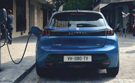 2020 Peugeot e-208 EV Rear Wallpapers 450x275 (54)