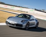 2020 Porsche 911 4S (Color: Agate Grey Metallic) Front Three-Quarter Wallpapers 150x120