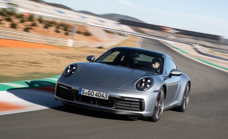 2020 Porsche 911 4S (Color: Agate Grey Metallic) Front Wallpapers 450x275 (107)