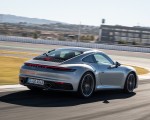 2020 Porsche 911 4S (Color: Agate Grey Metallic) Rear Three-Quarter Wallpapers 150x120