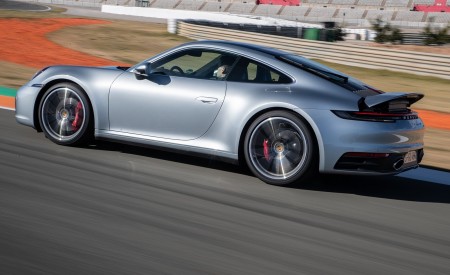 2020 Porsche 911 4S (Color: Agate Grey Metallic) Side Wallpapers 450x275 (111)