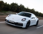 2020 Porsche 911 4S (Color: Carrara White Metallic) Front Wallpapers 150x120