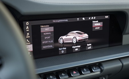 2020 Porsche 911 4S (Color: Guards Red) Central Console Wallpapers 450x275 (30)