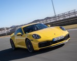 2020 Porsche 911 4S (Color: Racing Yellow) Front Three-Quarter Wallpapers 150x120