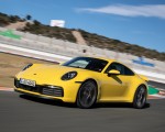 2020 Porsche 911 4S (Color: Racing Yellow) Front Three-Quarter Wallpapers 150x120