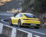 2020 Porsche 911 4S (Color: Racing Yellow) Rear Three-Quarter Wallpapers 150x120