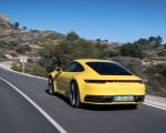 2020 Porsche 911 4S (Color: Racing Yellow) Rear Three-Quarter Wallpapers 150x120