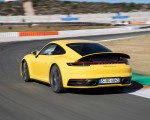 2020 Porsche 911 4S (Color: Racing Yellow) Rear Three-Quarter Wallpapers 150x120