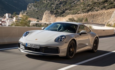 2020 Porsche 911 S (Color: Crayon) Front Wallpapers 450x275 (166)