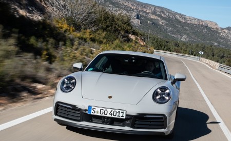 2020 Porsche 911 S (Color: Crayon) Front Wallpapers 450x275 (162)