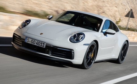 2020 Porsche 911 S (Color: Crayon) Front Wallpapers 450x275 (174)