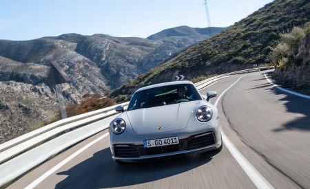 2020 Porsche 911 S (Color: Crayon) Front Wallpapers 450x275 (161)