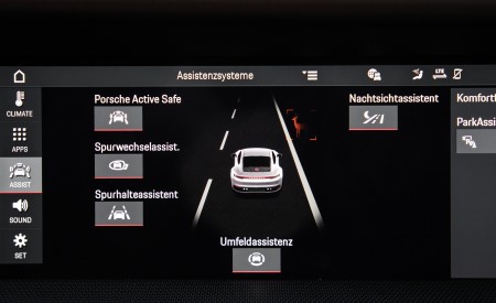 2020 Porsche 911 S (Color: Dolomite Silver Metallic) Central Console Wallpapers 450x275 (160)