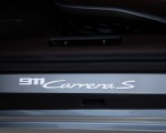 2020 Porsche 911 S (Color: Dolomite Silver Metallic) Door Sill Wallpapers 150x120