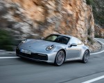 2020 Porsche 911 S (Color: Dolomite Silver Metallic) Front Three-Quarter Wallpapers 150x120