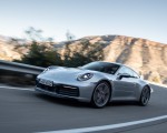 2020 Porsche 911 S (Color: Dolomite Silver Metallic) Front Three-Quarter Wallpapers 150x120