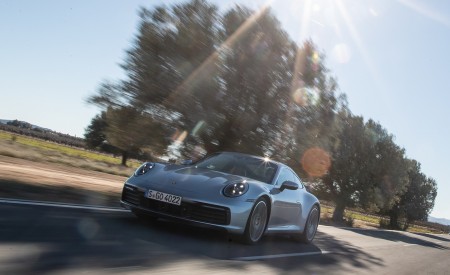 2020 Porsche 911 S (Color: Dolomite Silver Metallic) Front Wallpapers 450x275 (151)