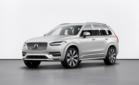 2020 Volvo XC90 Inscription T8 Plug-in Hybrid (Color: Birch Light Metallic) Front Three-Quarter Wallpapers 450x275 (22)