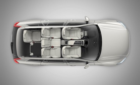 2020 Volvo XC90 Inscription T8 Plug-in Hybrid (Color: Birch Light Metallic) Interior Third Row Seats Wallpapers 450x275 (38)