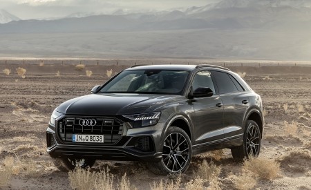 2019 Audi Q8 (Color: Daytona Grey) Front Three-Quarter Wallpapers 450x275 (166)