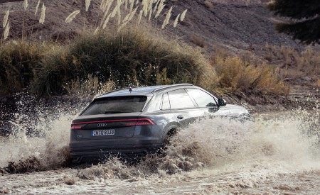 2019 Audi Q8 (Color: Daytona Grey) Off-Road Wallpapers 450x275 (187)