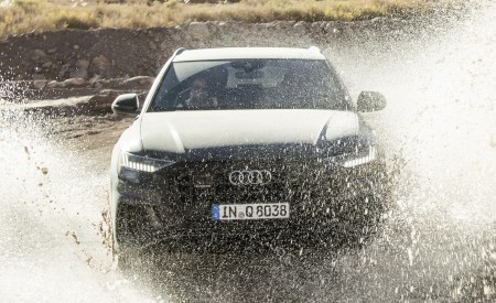 2019 Audi Q8 (Color: Daytona Grey) Off-Road Wallpapers 450x275 (179)
