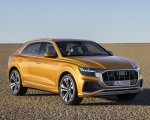 2019 Audi Q8 (Color: Dragon Orange) Front Three-Quarter Wallpapers 150x120