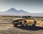 2019 Audi Q8 (Color: Dragon Orange) Front Three-Quarter Wallpapers 150x120