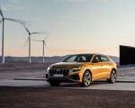 2019 Audi Q8 (Color: Dragon Orange) Front Three-Quarter Wallpapers 150x120